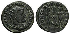 Maximianus, AD 286-305. Antoninianus. 2.92 g. 21.54 mm. Kyzikos.