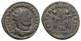 Galerius as Caesar, AD 293-305. Radiatus. 3.32 g. 22.06 mm. Kyzikos.