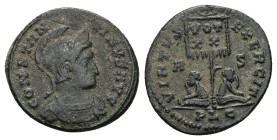 Constantine I ‘The Great’, 307/10-337 AD. AE, Follis. 2.92 g. 20.32 mm. Lugdunum (Lyon).