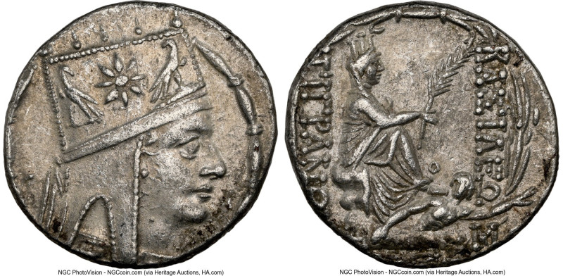 ARMENIAN KINGDOM. Tigranes II the Great (95-56 BC). AR tetradrachm (27mm, 15.81 ...