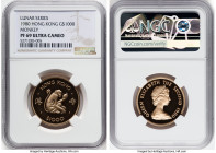 Elizabeth II gold Proof "Year of the Monkey" 1000 Dollars 1980 PR69 Ultra Cameo NGC, KM47. Lunar series. HID09801242017 © 2023 Heritage Auctions | All...