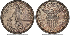 USA Administration 20 Centavos 1904 MS64 NGC, Philadelphia mint, KM166. HID09801242017 © 2023 Heritage Auctions | All Rights Reserved