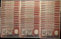 INDONESIA. Lot of (39). Bank Indonesia. 10,000 Rupiah, 1964. P-99. Fine to Very Fine.
An evenly matched circulated group of 10000 Rupiah notes with n...