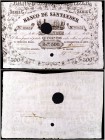 1861. Banco de Santander. 500 reales de vellón. (Ed. A130, ejemplar correlativo al fotografiado) (Ed. 139, ejemplar correlativo al fotografiado) (Fila...
