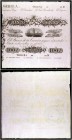 18... (1857). Banco de La Coruña. 100 reales de vellón. (Ed. A136) (Ed. 149) (Filabo 1CO) (Ruiz y Alentorn 574) (Pick S301). (25 de noviembre). Serie ...
