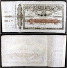 1864. Banco Balear. 1000 reales de vellón. (Ed. A149, mismo ejemplar) (Ed. 189, mismo ejemplar) (Filabo 4IB) (Ruiz y Alentorn 637) (Pick S204). 1 de s...