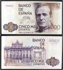 1979. 5000 pesetas. (Ed. E4) (Ed. 478) (Filabo 288) (Pick 160). 23 de octubre, Juan Carlos I. Sin serie. S/C.