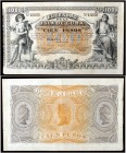 1891. El Tesoro de la Isla de Cuba. 100 pesos. (Ed. CU64) (Ed. 67) (Filabo 65CU) (Pick. 43b). 12 de agosto, nº 18888. Sin firmas. Raro así. EBC-.