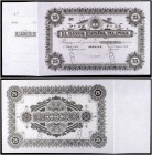 1904. Manila. Banco Español Filipino. 25 pesos. (Ed. F19m) (Ed. 19M) (Filabo 18FLm) (Pick. A33). 1 de enero. Muestra sin firmas, sin numerar, con matr...