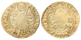 St. Jans goudgulden. Gelderland. Arnold van Egmond. Z.j. (1423 - 1427). Fraai / Zeer Fraai.