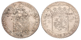 3 gulden - generaliteits. Gelderland. 1764. Zeer Fraai.