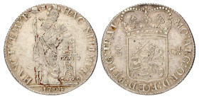 3 Gulden. Utrecht. 1794. Zeer Fraai.