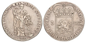 3 gulden - generaliteits. Utrecht. 1794. Zeer Fraai +.