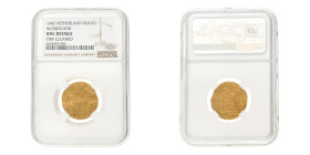 Gouden dukaat. West-Friesland. 1642. UNC details.