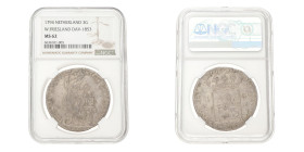 3 gulden - Generaliteits. West-Friesland. 1794. MS 62.