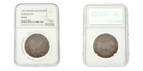 Gulden - Generaliteits. West-Friesland. 1791. XF 45.