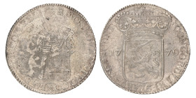 Zilveren Dukaat. Zeeland. 1779. Zeer Fraai +.