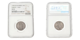 ¼ gulden. W.I.C. Utrecht. 1794. XF 45.