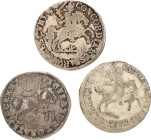 Lot (3) Lot 3 Rijderschellingen. Nijmegen, Zutpen & Zwolle. 17e eeuw. Fraai / Zeer Fraai.