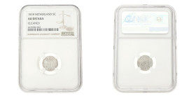 5 Cent. Willem I. 1818 U. AU details.