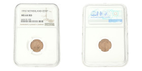 1 Cent. Juliana. 1953. MS 64 RD.