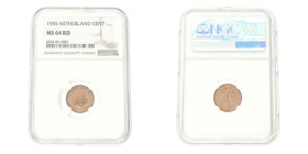 1 Cent. Juliana. 1955. MS 64 RD.