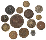 Europe. 18th and 19th century. Lot (14) Tokens and jetons.