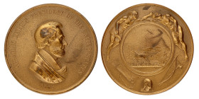 USA. 1862. Indian Peace medal - President Lincoln.
