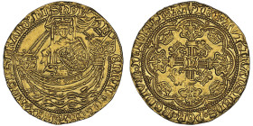 Henry VI 1422-1461
Noble , Londres , ND, Annulet issue, vers 1422-1430, AU 6.95 g. 
Ref : S.1799, Fr 112
Conservation : NGC MS 62. Superbe exemplaire.