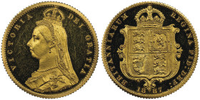 Victoria 1837-1901
Proof 1/2 Sovereign , 1887, Jubilee Head AU 7.98 g. 
Ref : S.3869, KM#766
Conservation : NGC PROOF 63 ULTRA CAMEO