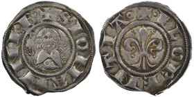 FIRENZE
Repubblica 1189-1532 
Fiorino vecchio da 12 denari o un soldo, ND (1182-52) , AG
Ref : MIR 41/2, Biaggi, 783
Conservation : PCGS AU 58. Superb...
