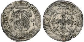 Besso Ferrero Fieschi 1559-1584
Bianco, 1572, AG 5.01 g.
Ref : MIR 739/7 (R), CNI 31, Biaggi 1626 Conservation : NGC AU 58. Top Pop: le plus beau conn...