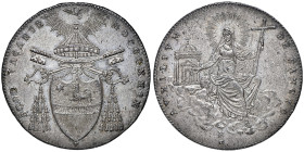 Sede Vacante 1829
Mezzo Scudo, Roma, 1829, AG
Ref : MIR 3083/1 (R2), CNI 3, Muunt 3, Pag 143, Berman 3264
Conservation : NGC MS 64