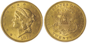 20 Dollars Liberty, Philadelphia, 1873, OPEN 3, AU 33,43 g.
Ref : Fr. 174
Conservation : PCGS MS 62