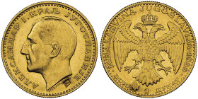 YUGOSLAVIE
Dukat, 1933 k, AU 3.49 g.
Ref : KM#12.2
Conservation : NGC AU 58