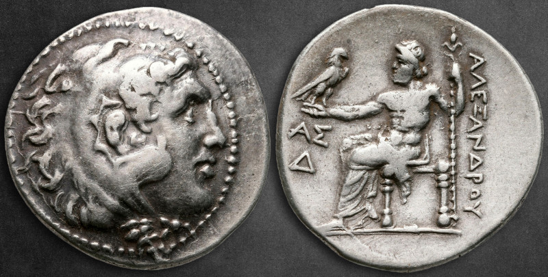 Kings of Macedon. Aspendos circa 211-210 BC. In Name and types of Alexander III ...