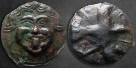 Scythia. Olbia circa 437-410 BC. Cast coinage Æ