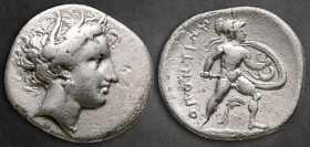 Lokris. Locri Opuntii (Epicnemidii) circa 340-330 BC. Triobol AR