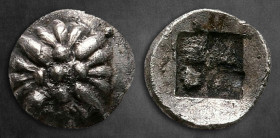 Ionia. Erythrai  circa 500-480 BC. Hemiobol AR