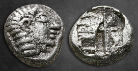 Ionia. Kolophon  circa 530-500 BC. Obol AR