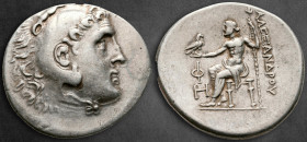 Lycia. Phaselis circa 211-210 BC. In the name and types of Alexander III of Macedon. Dated CY 8=211/10 BC. Tetradrachm AR