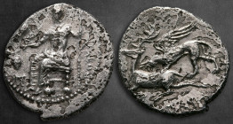 Kings of Cappadocia. Gaziura. Ariarathes I 333-322 BC. Drachm AR