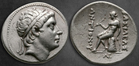 Seleukid Kingdom. Antioch on the Orontes. Antiochos II Theos 261-246 BC. Tetradrachm AR