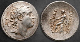 Seleukid Kingdom. Antioch. Antiochos III Megas 222-187 BC. Tetradrachm AR