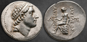 Seleukid Kingdom. Soloi. Antiochos III Megas 222-187 BC. Tetradrachm AR