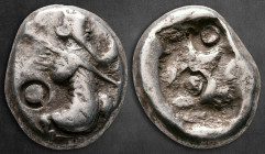 Persia. Achaemenid Empire. Sardeis. Time of Xerxes I to Darios II 485-420 BC. Siglos AR