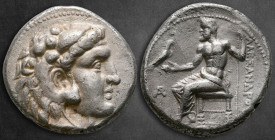 Ptolemaic Kingdom of Egypt. Arados. Ptolemy I Soter (As satrap) 323-305 BC. In the name and types of Alexander III of Macedon. Struck circa 320/19-315...