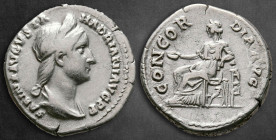 Hadrian AD 117-138. Rome. Denarius AR