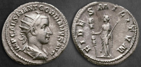 Gordian III AD 238-244. Rome. Antoninianus AR