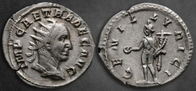 Trajan Decius AD 249-251. Rome. Antoninianus AR